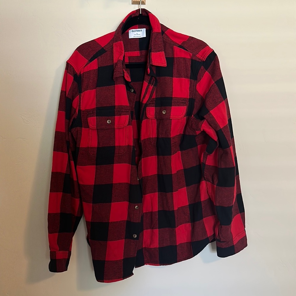 Old Navy Buffalo Plaid Flannel